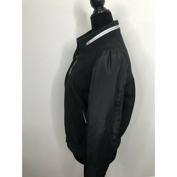 Adidas Original Wool Woman S Varsity Jacket Bomber - Picture 2 of 12